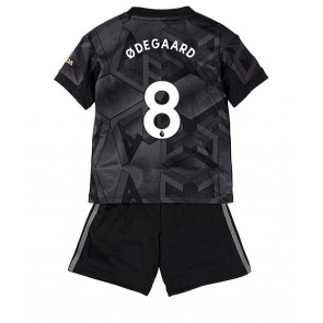 Arsenal Martin Odegaard #8 Bortedraktsett Barn 2022-23 Kortermet (+ Korte bukser)